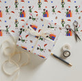 Black Girl Elf Magic | Christmas holiday wrapping paper sheets